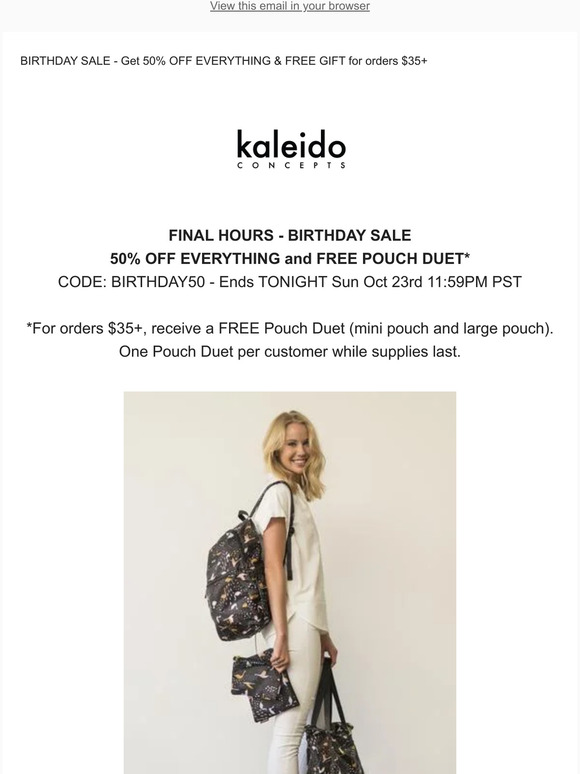 ⏳FINAL HOURS to GET 50% OFF and FREE GIFT!
