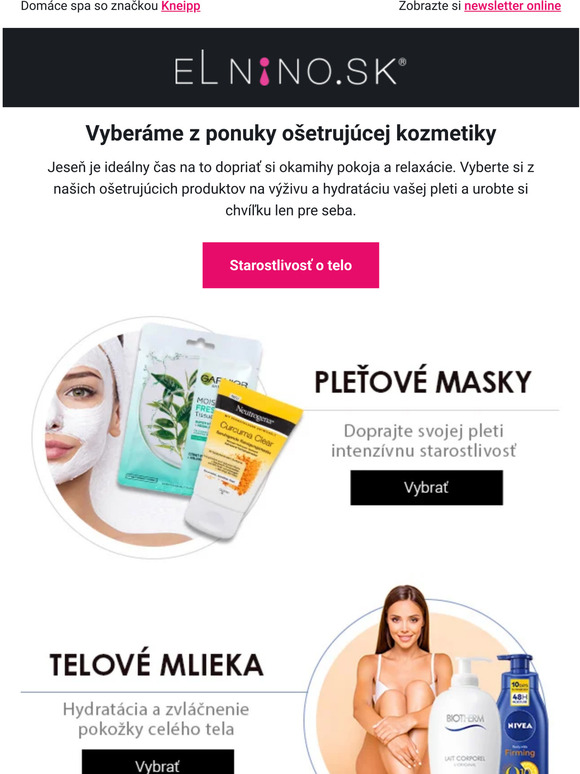 Rozmaznávajte svoje telo - top produkty na starostlivosť