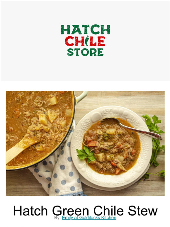 The Hatch Chile Company Hatch Green Chile Stew Milled