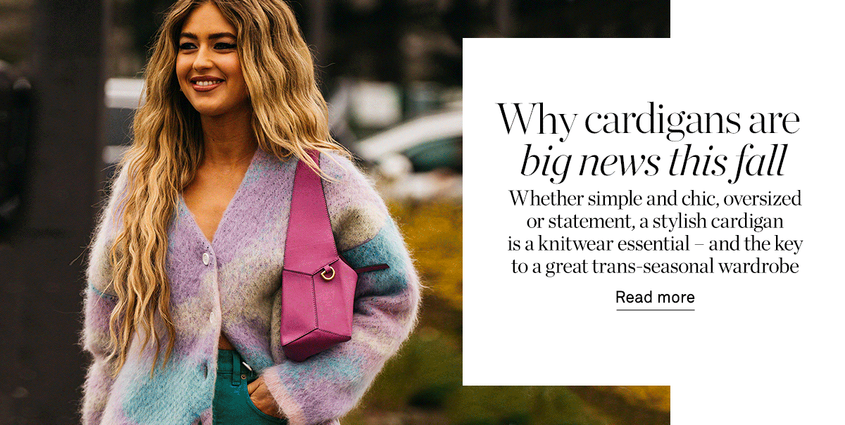 NetAPorter 5 ultrachic ways to wear a cardigan Milled
