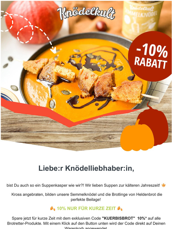 Schnapp Dir 10% Rabatt auf das gesamte Sortiment 🍂