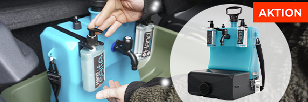 Lavese Mobiles Waschbecken-Set Standard