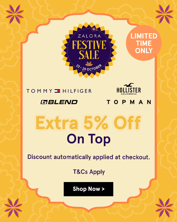 ZALORA SG 12PM 6PM ⚡️ Stack 5 Off ON TOP of your haul! Milled