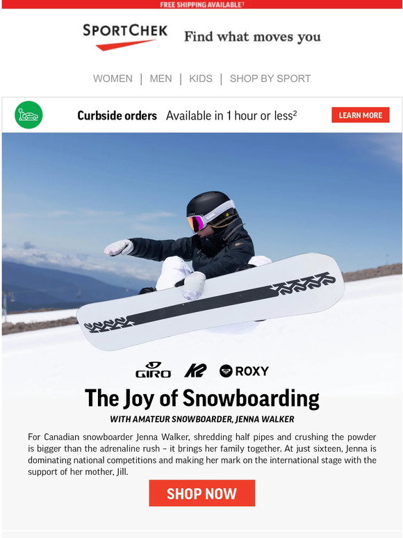 SportChek Back To The Mountain. Celebrate The Joy Of Snowboarding Milled