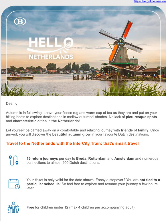 Spend your nicest autumn in the Netherlands 🍂