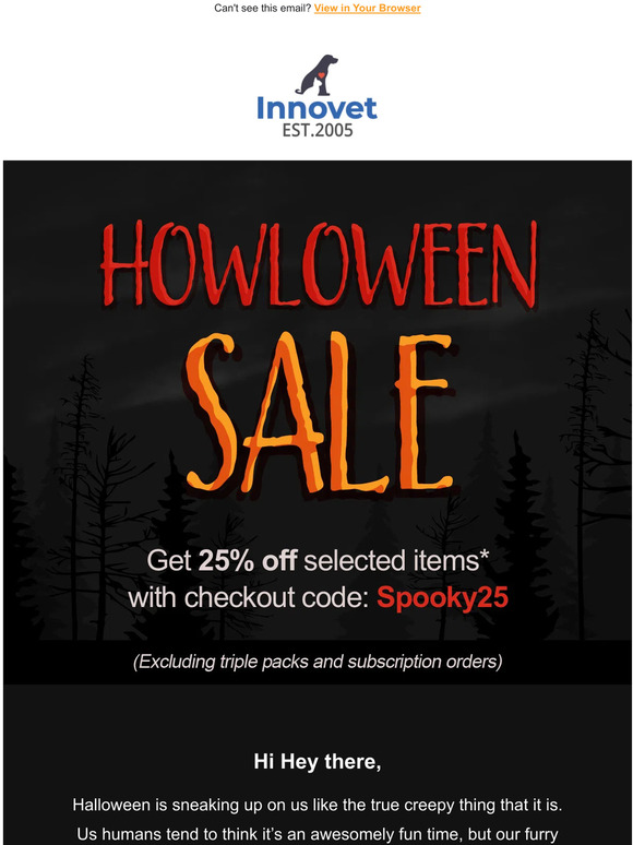 Howloween Sale on NOW! 👻 🎃