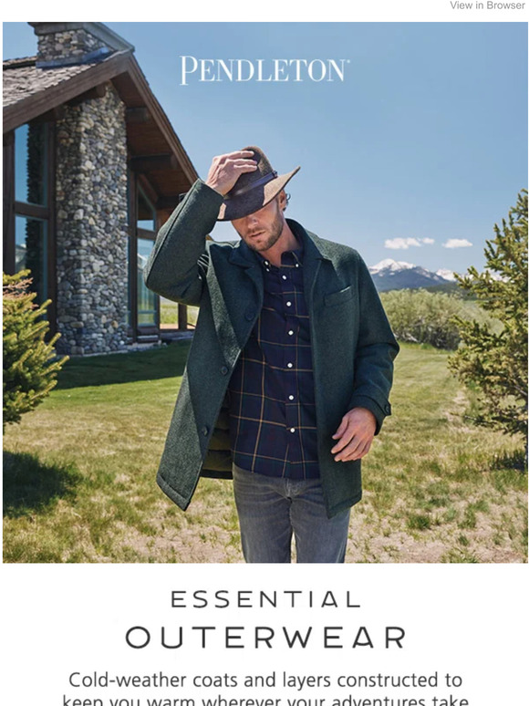 Pendleton Woolen Mills Essentials Milled