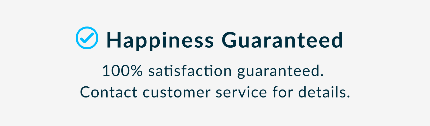 Happiness Guaranteed