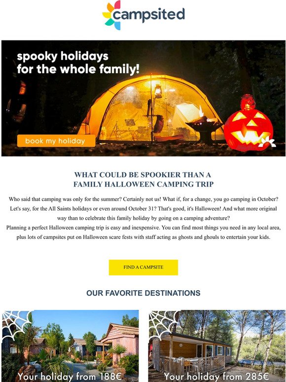 🎃 Happy Halloween! Discover our spooktacular destinations! 🎃