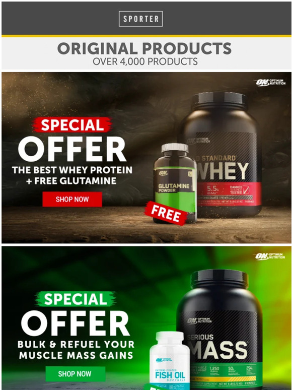Crazy Offers Today 😎 FREE Gifts on world's best supplements & more