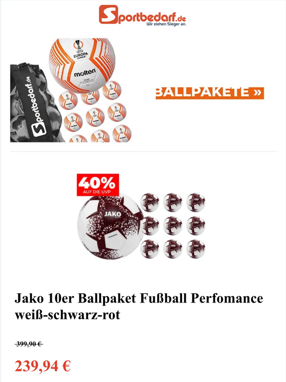 Ballpakete wieder da ⚽ Weg ist weg!
