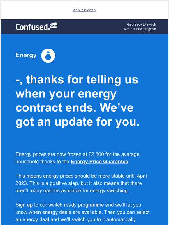 —, access energy deals when they’re available Milled