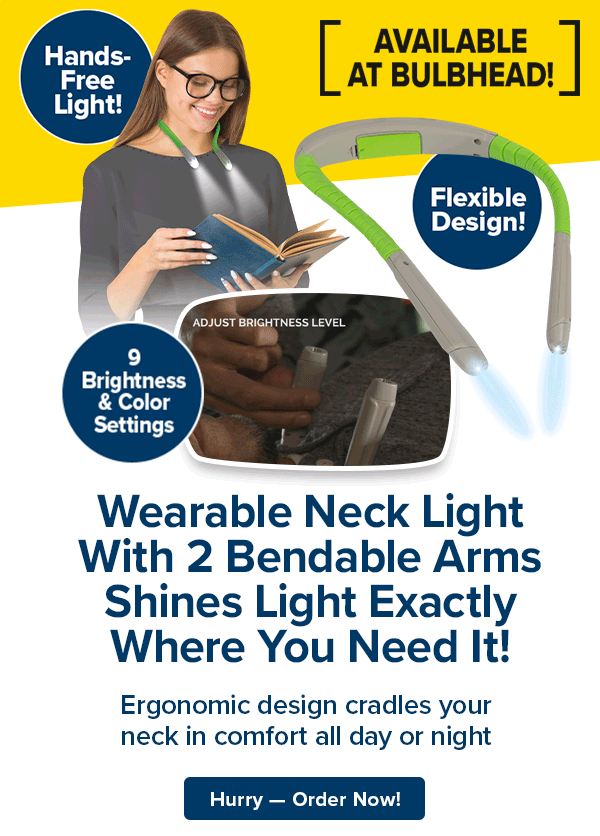 Bulbhead 💡 Handsfree LED lighting for any activity Milled