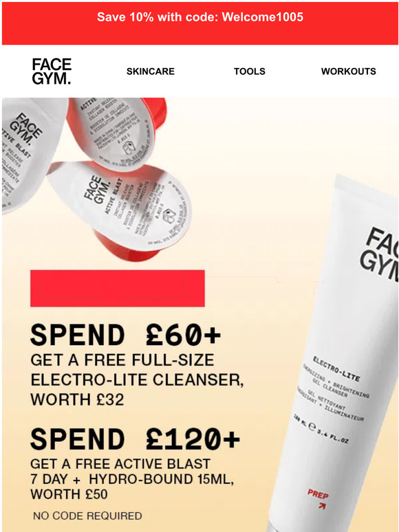 FaceGym UK ENDS SOON! Your fullsize gift is waiting... Milled