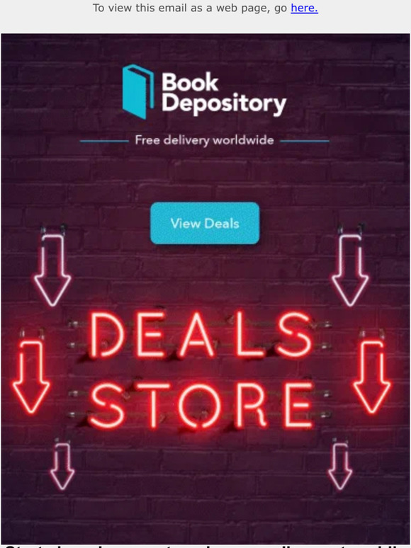 Up to 50% off Hundreds of Books