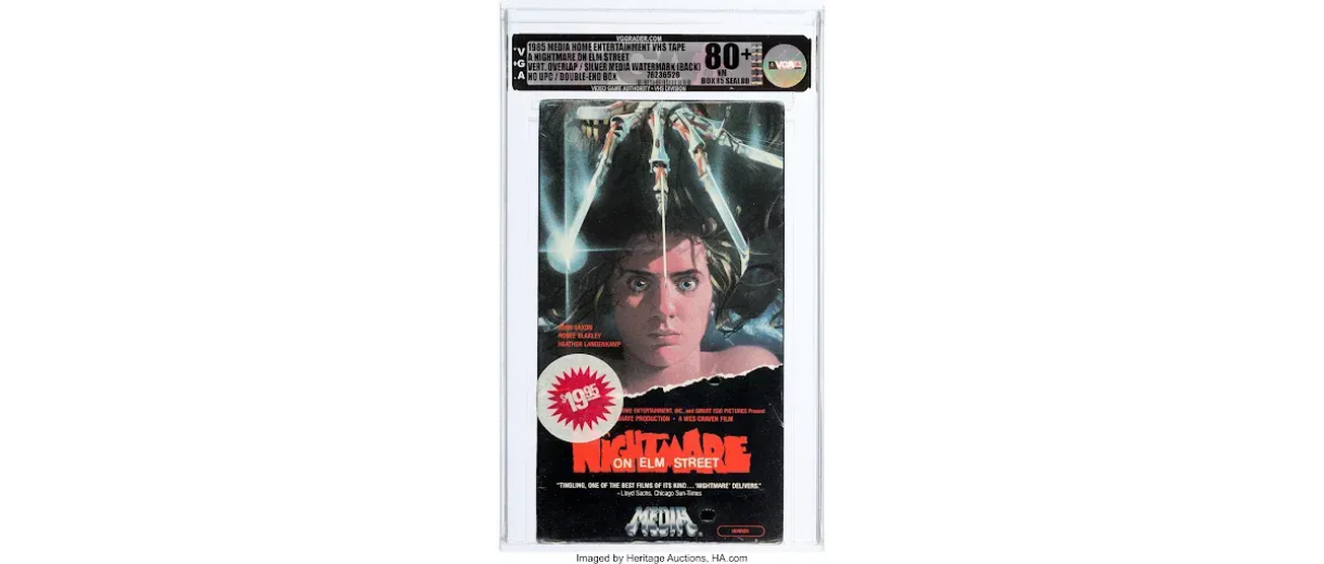 Auction Daily Horror Classics on VHS Tapes to Sell at Heritage