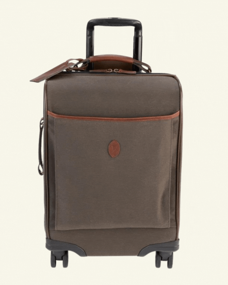 Tom Beckbe The New Canvas Wheeled CarryOn Bag Milled