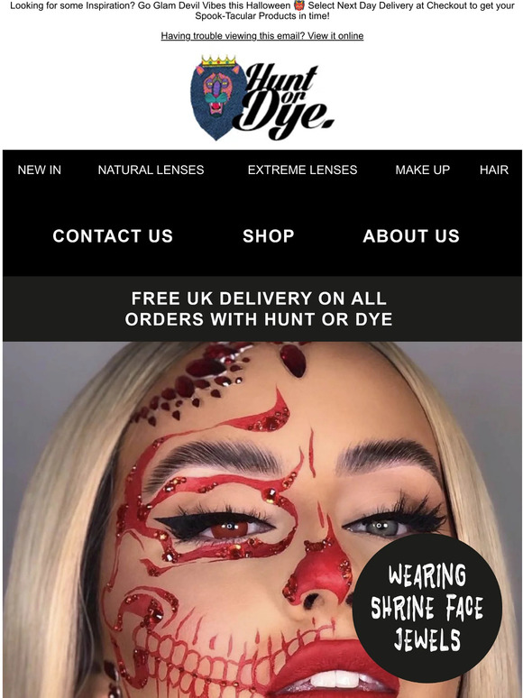 Bring out the Devil in you this Halloween... 👹 Order before 3pm for Next Day Delivery!
