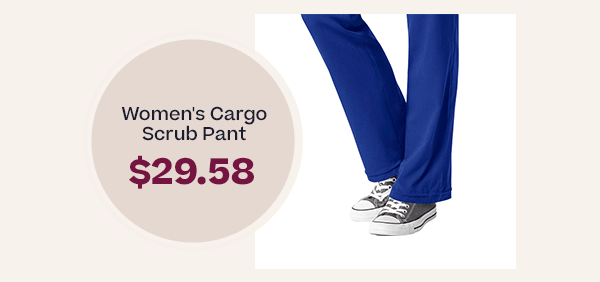 Women's Cargo Scrub Pant