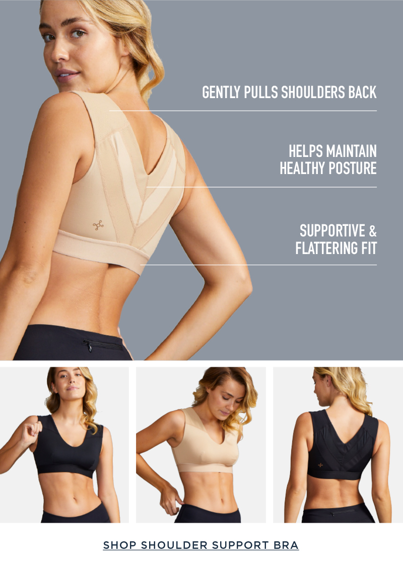 Tommie Copper The Shoulder Support Bra is BACK. IN. STOCK. Milled