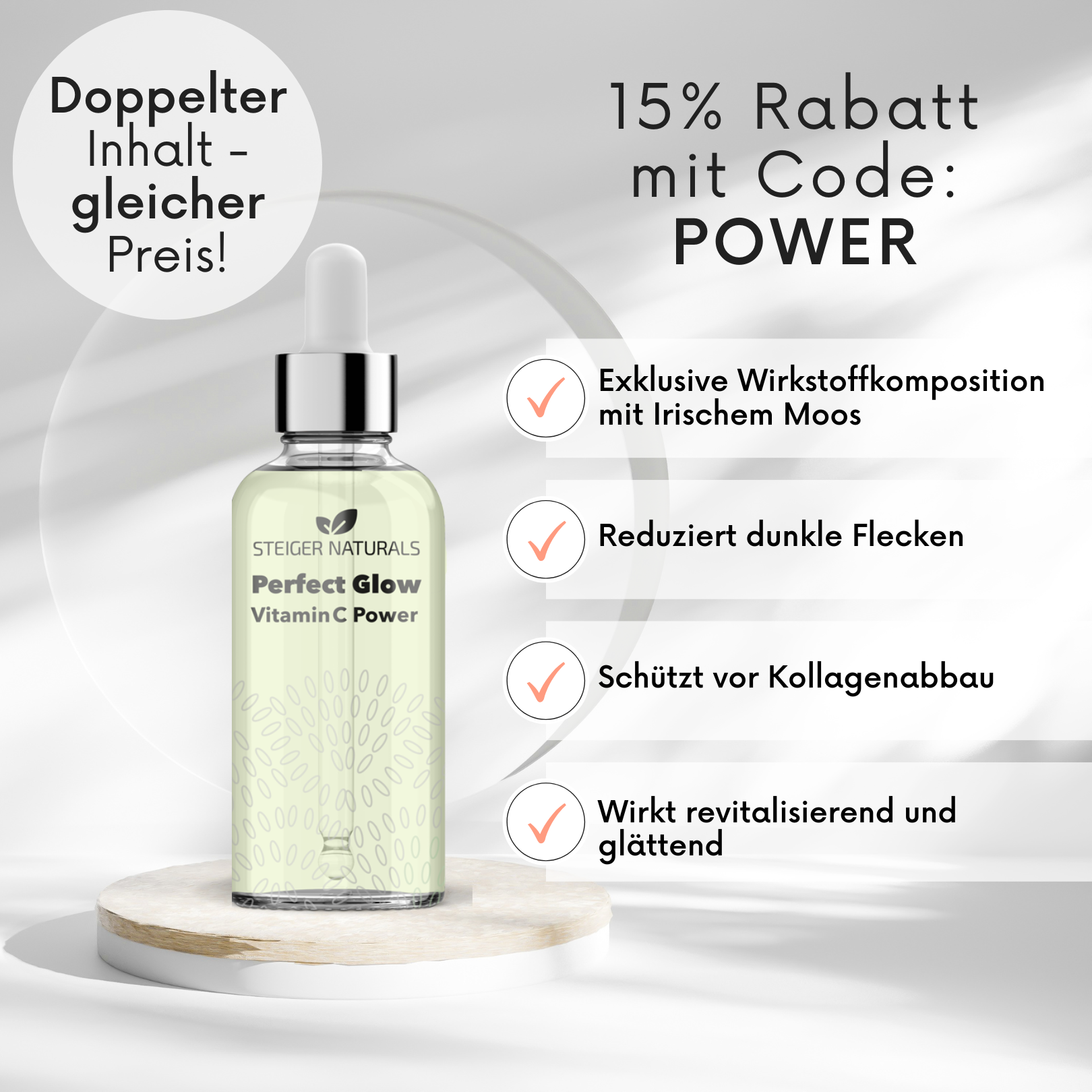 STEIGER NATURALS 💥 🆕 Doppelter Inhalt Gleicher Preis Unser neues