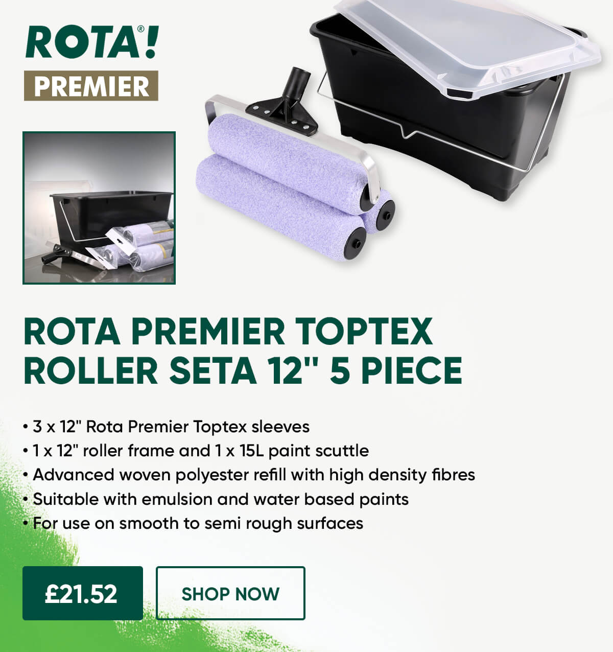 ROTA! Your go to brand for all your roller