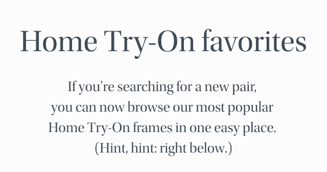 Home Try-On favorites