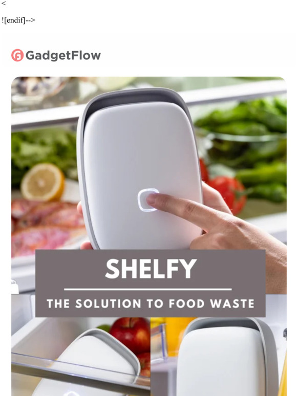 Gadget Flow Meet the smart fridge device that improves the shelflife of your food Milled