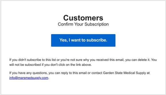 Confirm Your Subscription