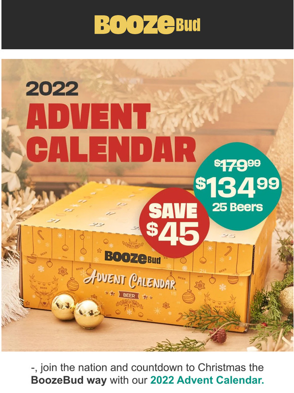 BOOZEBUD 🍻 Advent Calendar 2022 Save a HUGE 45! Milled