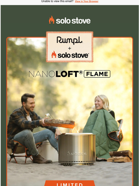 Solo Stove ALL NEW Solo Stove + Rumpl Milled