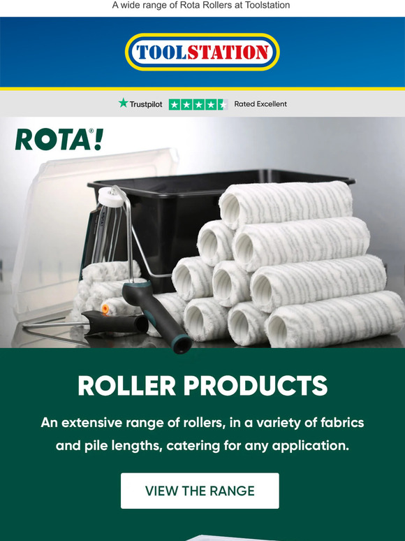 Toolstation UK ROTA! Your go to brand for all your roller requirements