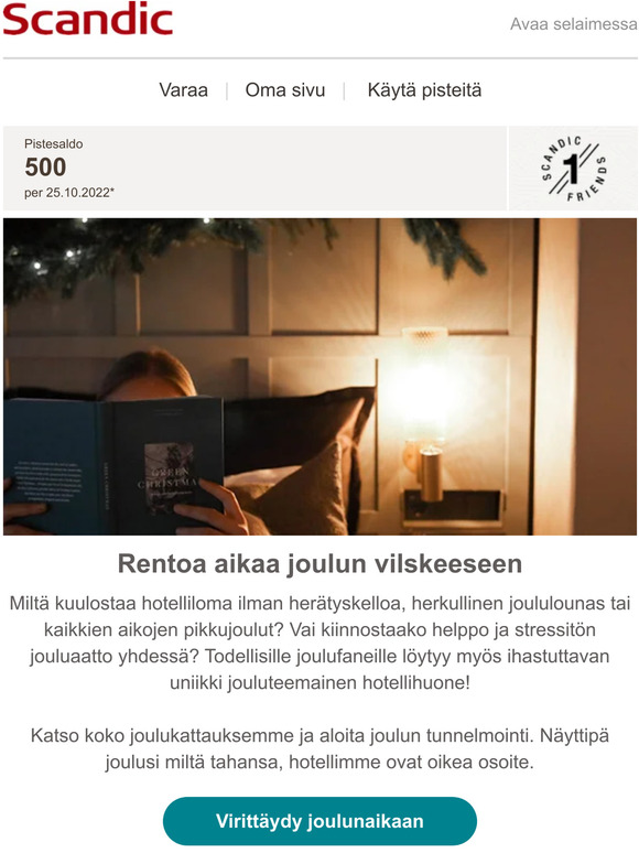 Scandic FI Kaikki ainekset jouluusi, —v Milled
