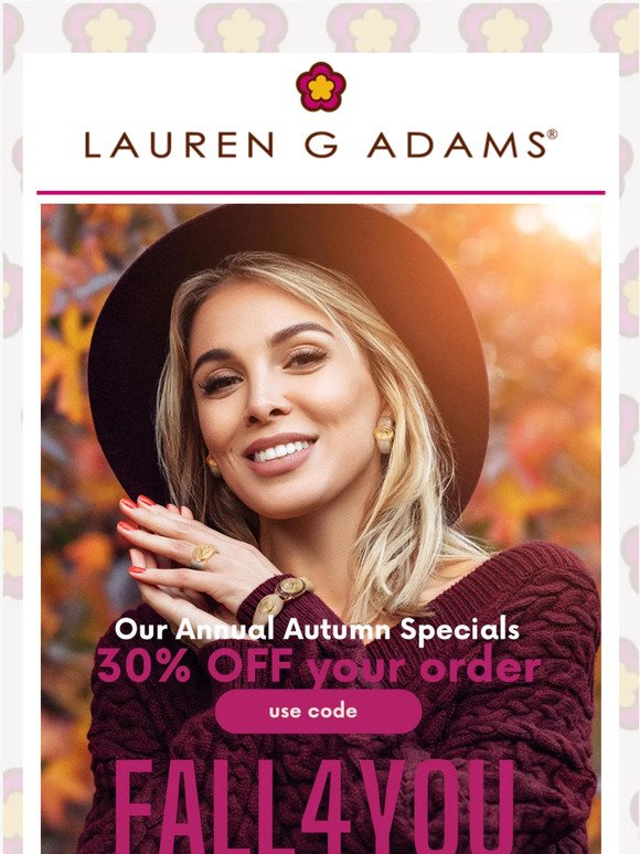 COMING RIGHT UP: Our Annual Fall Specials is HERE!🧡 🧡