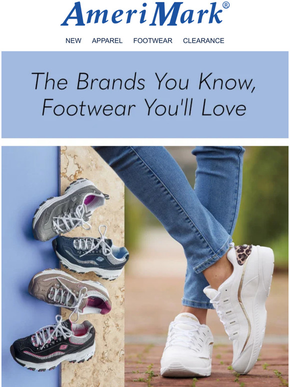 AmeriMark: The Brands you Know, Footwear You'll Love | Milled