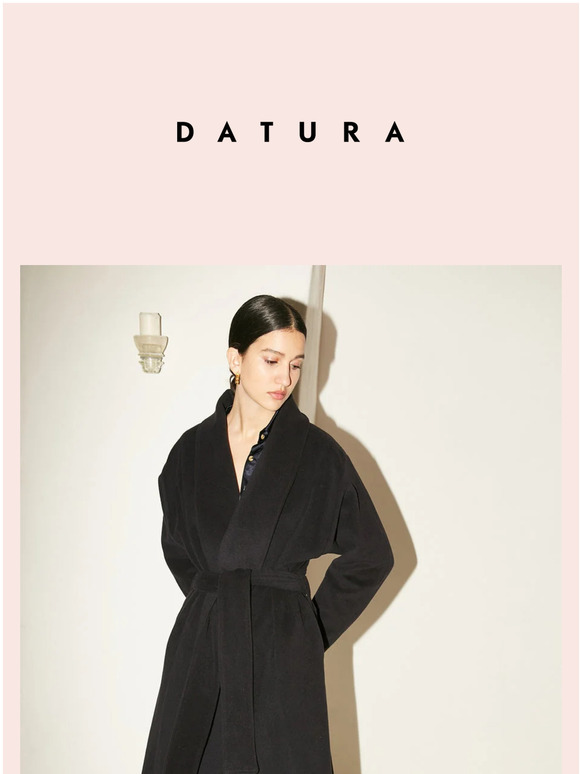 Pre-Order Deep Blue Cashmere Wool Trench Coat