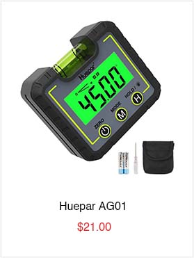 Huepar AG01 - Digital Level Angle Gauge Inclinometer