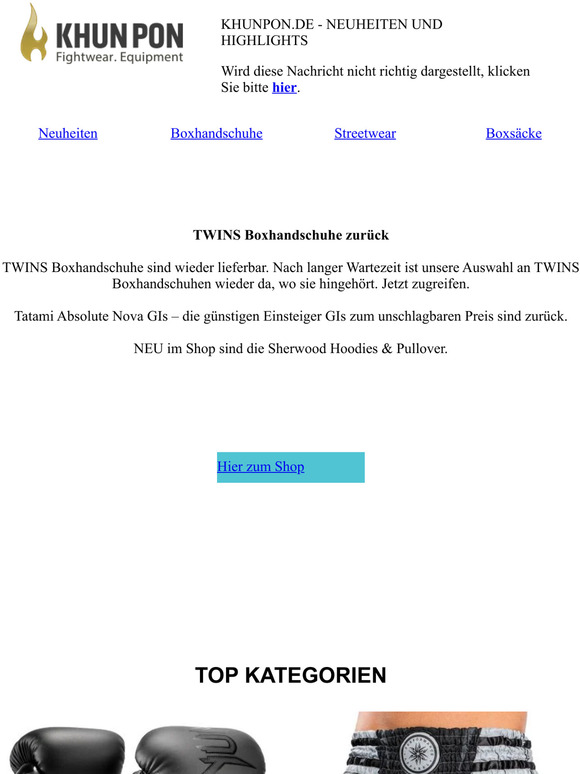 Die volle Auswahl - TWINS + TATAMI + PBWC