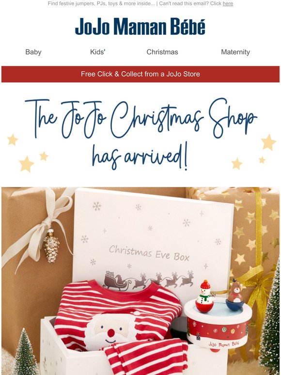 The JoJo Christmas Shop is open!
