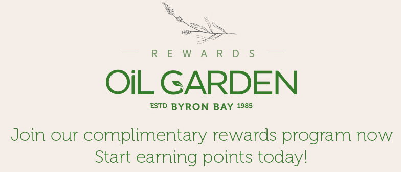 OIL GARDEN - JOIN OUR REWARDS