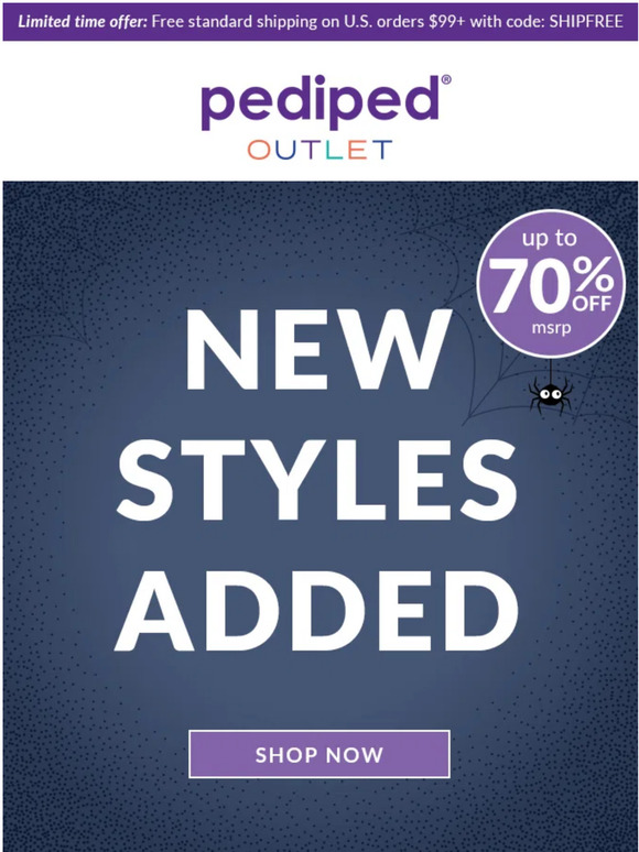 Pediped outlet deals promotional code