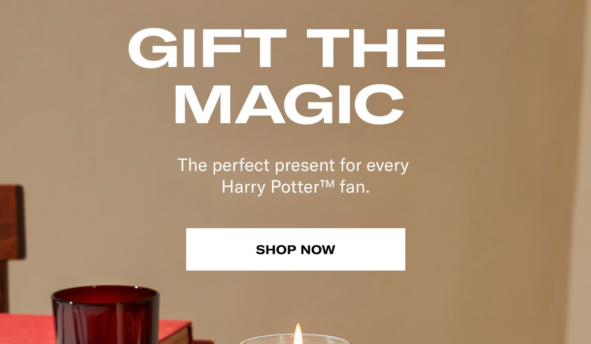 Gift the magic. The perfect present for every Harry potter™ fan.