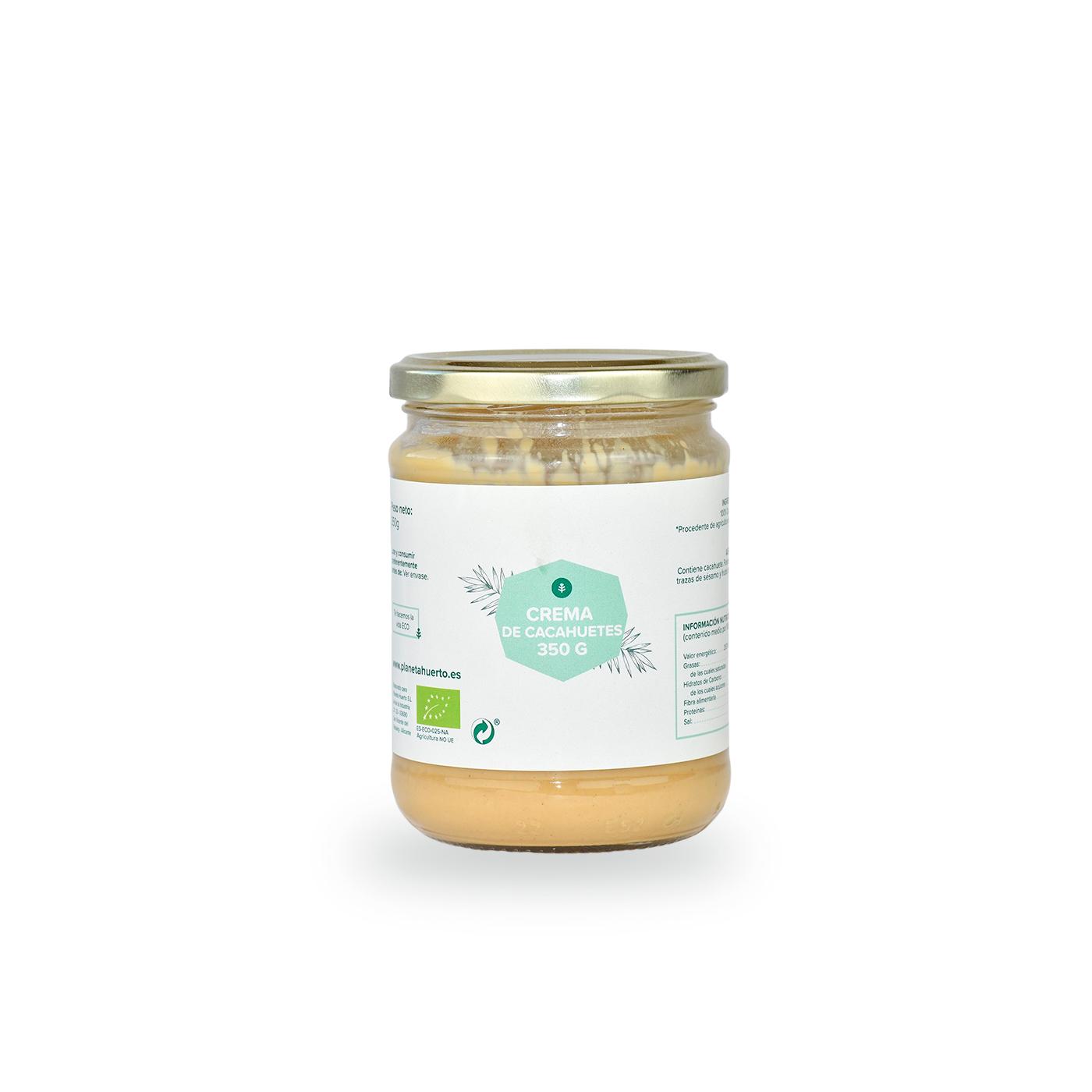 Crema de Cacahuetes Planeta Huerto 700g