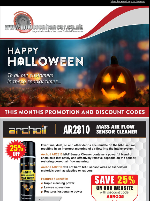 Happy Halloween - Save 20% off all Oilsyn Products! 🎃