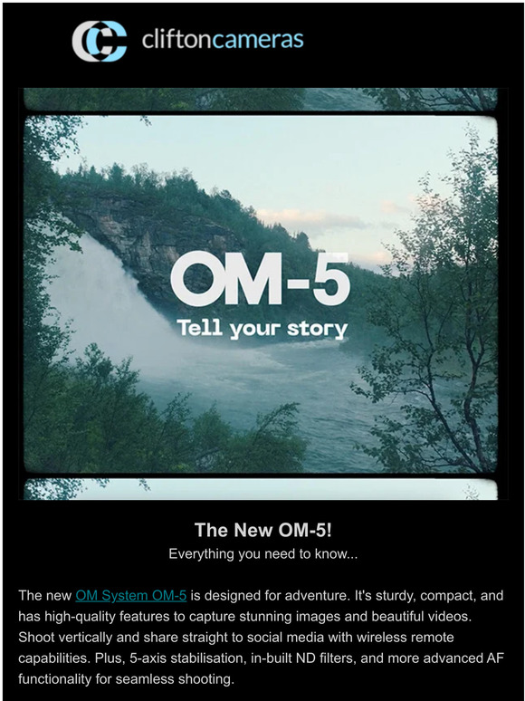 NEW OM System OM-5! 📸
