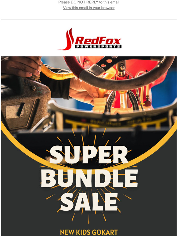 2022 Super Bundle Sale - Kids Go Kart - Up To 30% Off