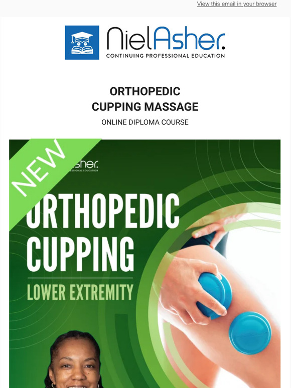 Niel Asher Education Learn Massage Cupping with Dr Joi Edwards PT LMBT