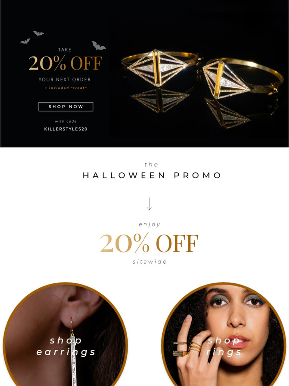 Take 20% off your next order...