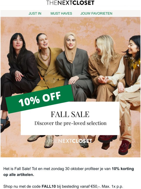 FALL SALE | 10% off everything