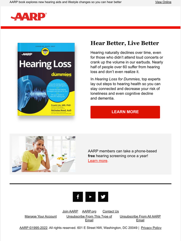 AARP Improve your hearing with simple steps—including new, affordable